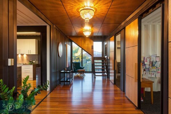 Container home interior design