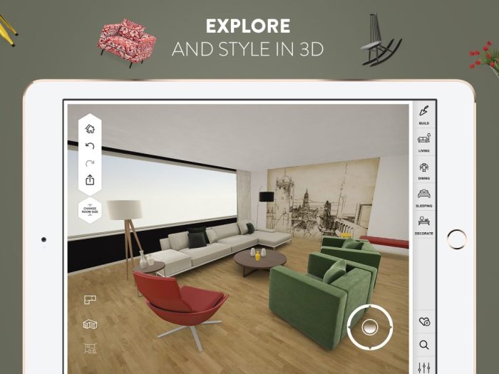 Design your home interior app