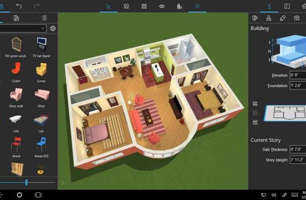 Best 3d home interior design software