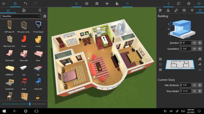 Best 3d home interior design software